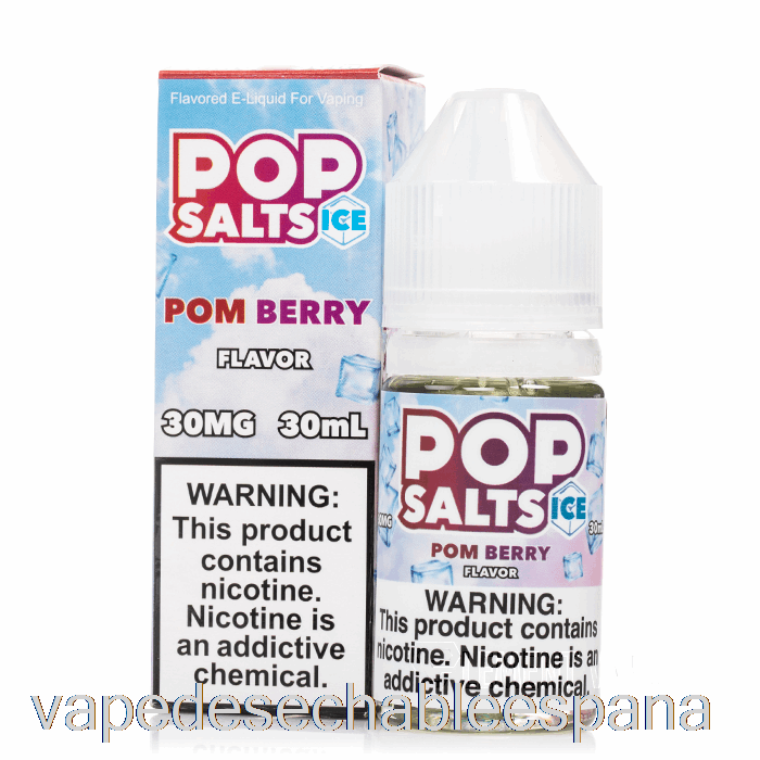 Vape Desechable España Ice Pom Berry - Sales Pop - 30ml 30mg
